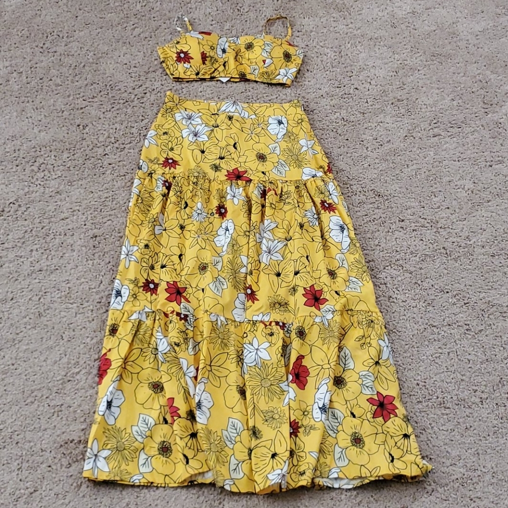 CBR 2 piece skirt set